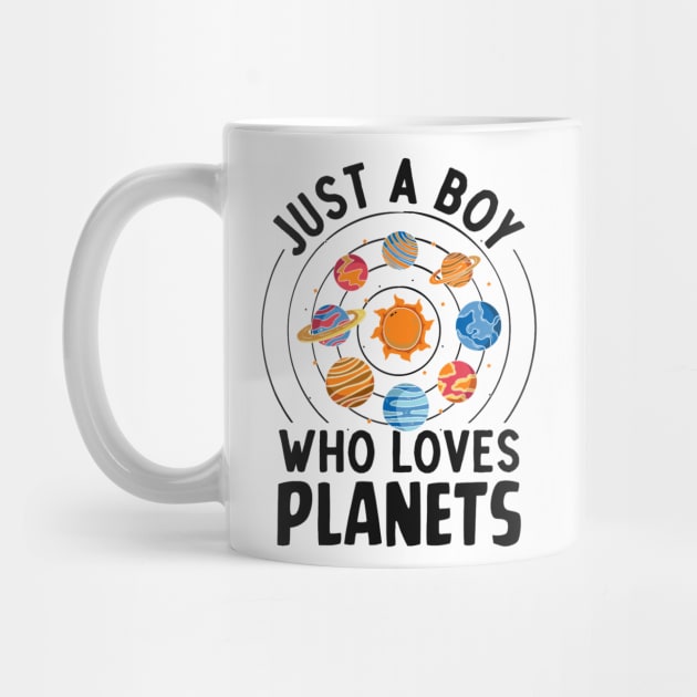 Just A Boy Who Loves Planets by Tracy Daum